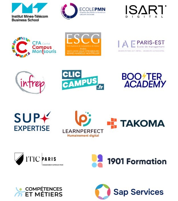 Logos secteur de la formation et de l'éducation